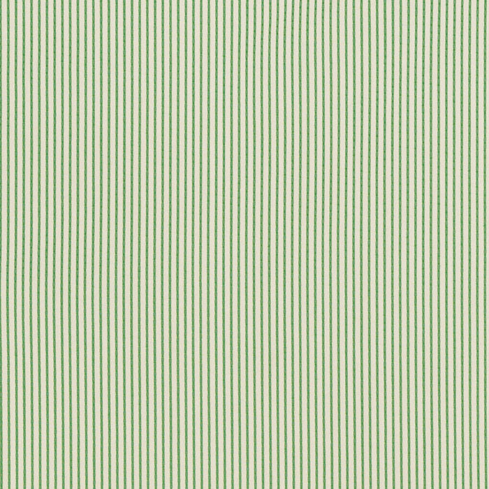 Schumacher Stitched Stripe Green Fabric 71740