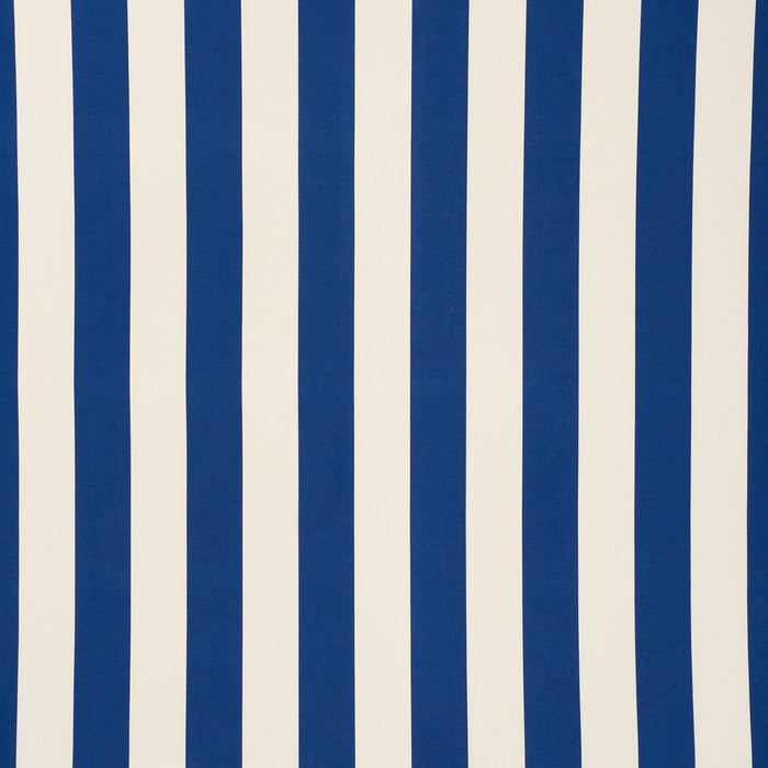 Schumacher Cabana Stripe Indigo Fabric Sample 71750