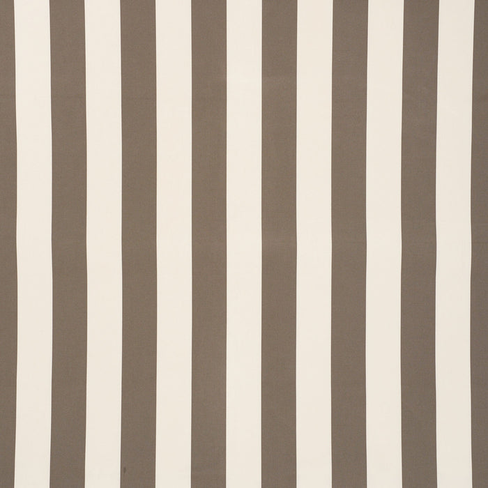 Schumacher Cabana Stripe Taupe Fabric Sample 71754