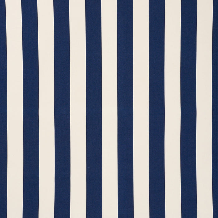 Schumacher Cabana Stripe Navy Fabric Sample 71755