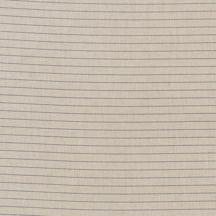 Schumacher Manning Stripe Indoor/Outdoor Blue/Natural Fabric Sample 71811