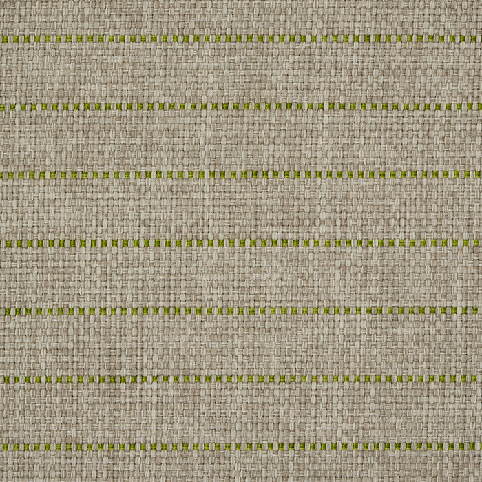 Schumacher Manning Stripe Indoor/Outdoor Lime Fabric 71813