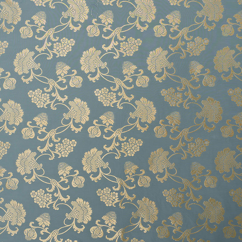 Schumacher Margaux Ciel Shimmer Fabric 71842