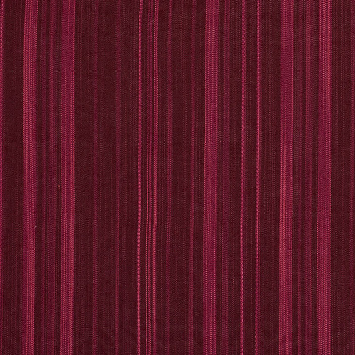 Schumacher Cajamarca Stripe Berry Fabric Sample 71881