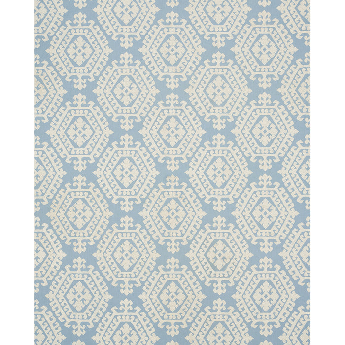 Schumacher Regalia Sky Fabric 71945