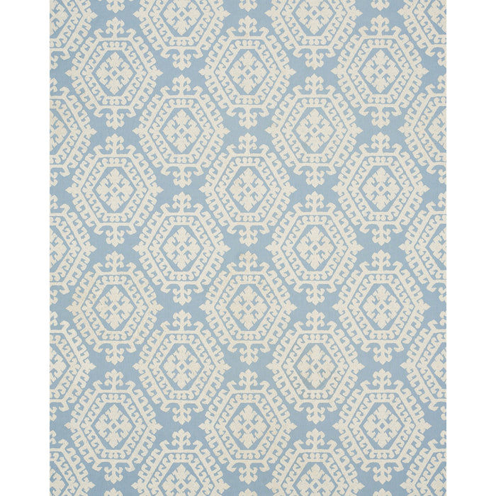 Schumacher Regalia Sky Fabric Sample 71945