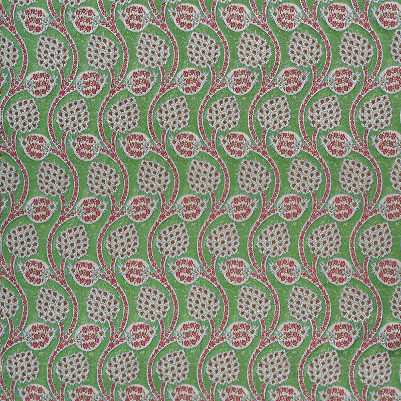 Schumacher Persephone Verdant Fabric Sample 72001