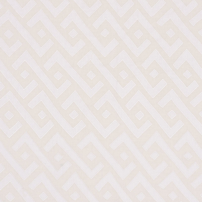 Schumacher Safari Ivory Fabric 72041