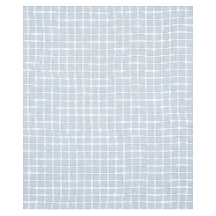 Schumacher Pauline Check Casement Chambray Fabric 72074