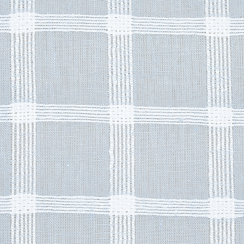 Schumacher Pauline Check Casement Chambray Fabric 72074