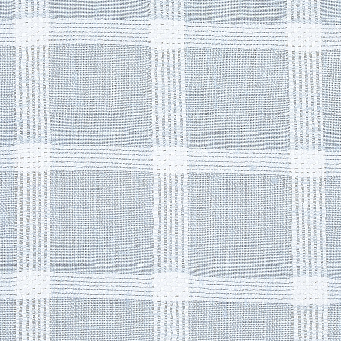 Schumacher Pauline Check Casement Chambray Fabric 72074