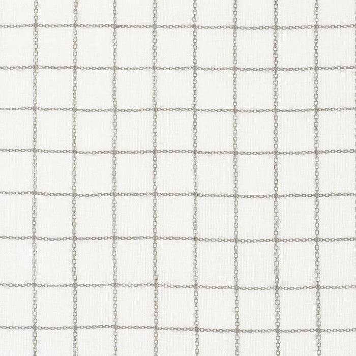 Schumacher Agnes Sheer Grisaille Fabric Sample 72081