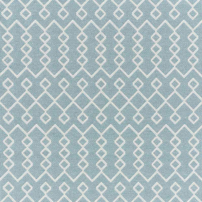 Schumacher Bricolette Sky Fabric Sample 72111