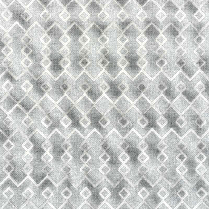 Schumacher Bricolette Grey Fabric Sample 72112