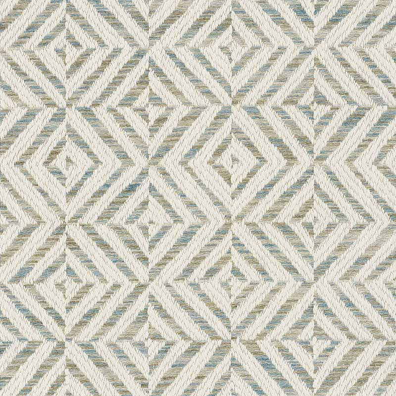 Schumacher Jubilee Sky Fabric 72150