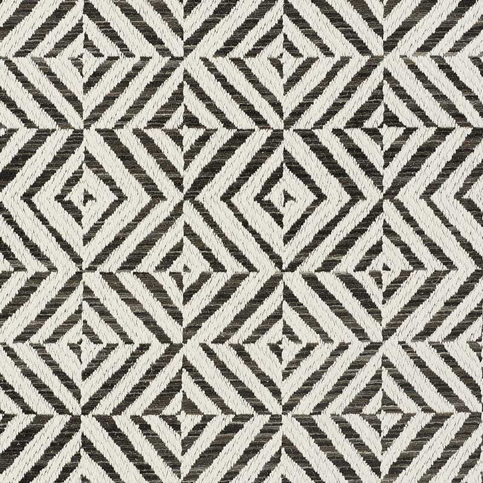 Schumacher Jubilee Charcoal Fabric 72152