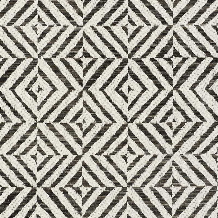 Schumacher Jubilee Charcoal Fabric Sample 72152