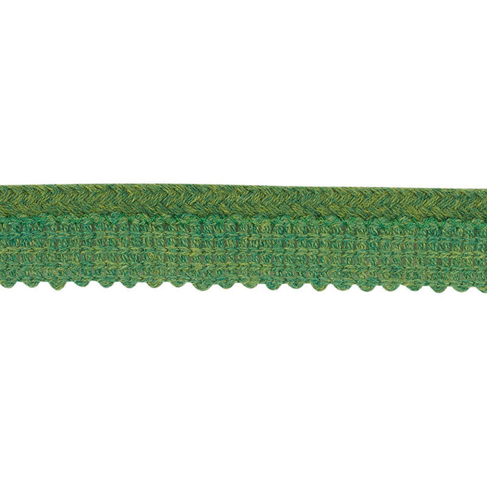 Schumacher Eubie Lip Cord Green Trim 72424