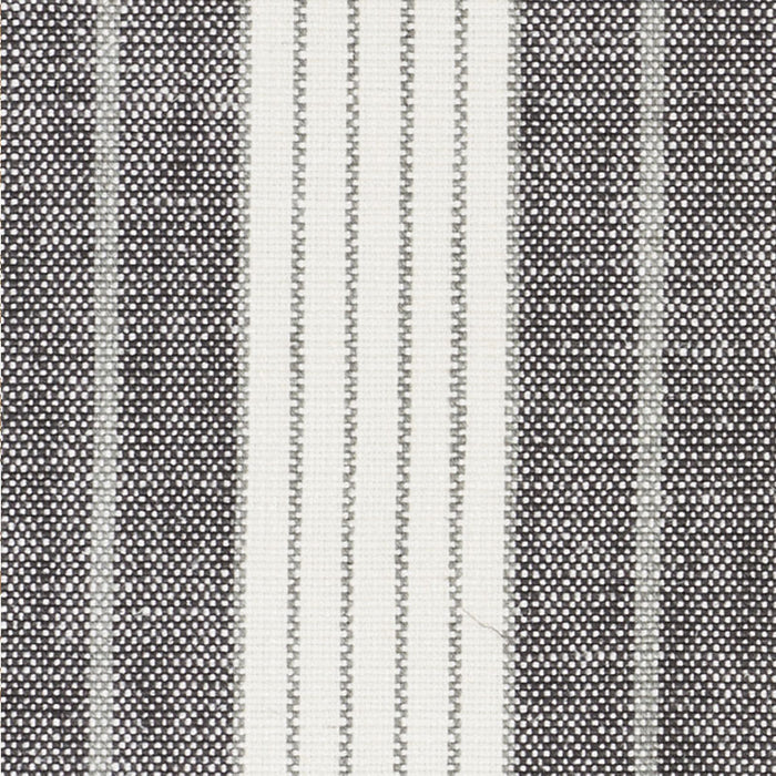 Schumacher Horst Stripe Blackwork Fabric 72601