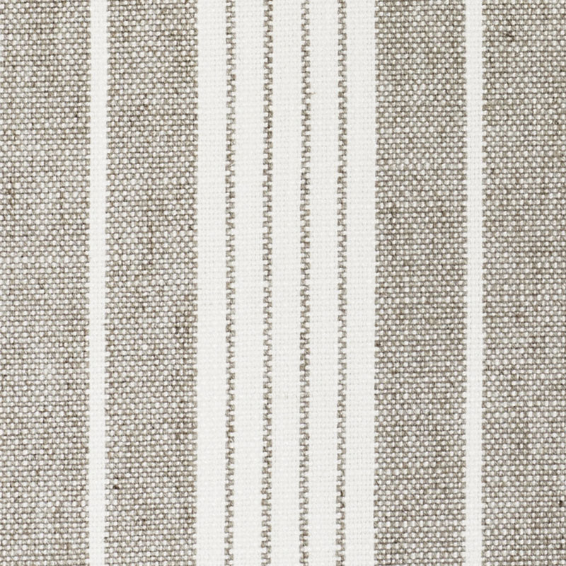 Schumacher Horst Stripe Grisaille Fabric Sample 72602