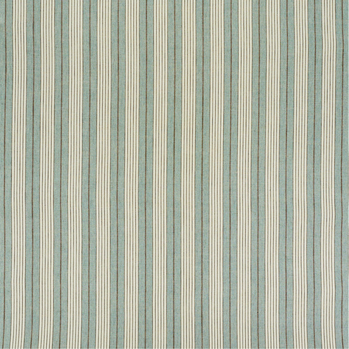 Schumacher Horst Stripe Sky Fabric Sample 72603