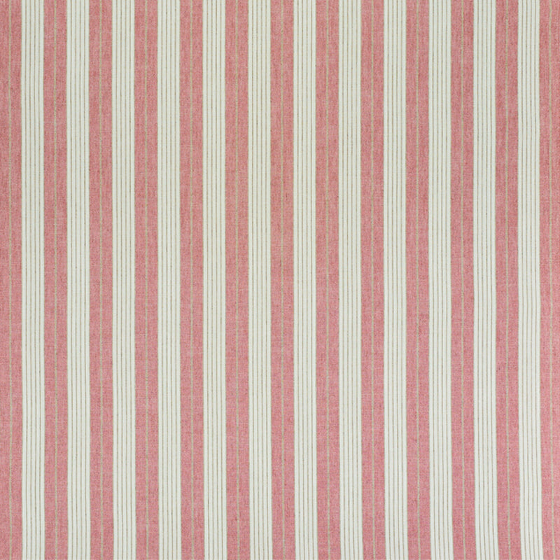 Schumacher Horst Stripe Rose Fabric 72604