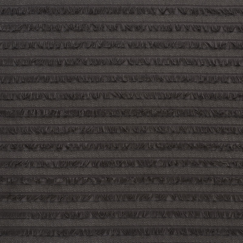 Schumacher Acadia Charcoal Fabric 72652