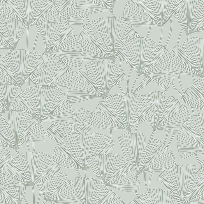 Schumacher Ginkgo Mineral Wallpaper 7265