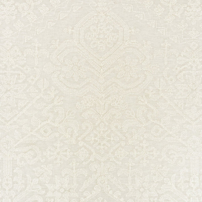 Schumacher Camilla Sheer Ivory Fabric Sample 72660