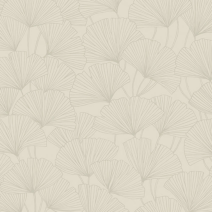 Schumacher Ginkgo Stone Wallpaper 7267