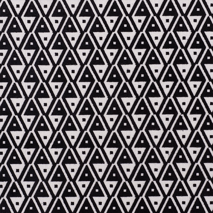 Schumacher Hoffmann Velvet Onyx Fabric Sample 72992