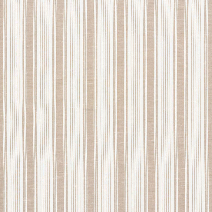 Schumacher Ojai Stripe Neutral Fabric 73003