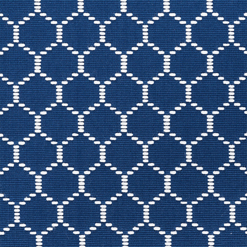 Schumacher Fishnet Marine Fabric 73093