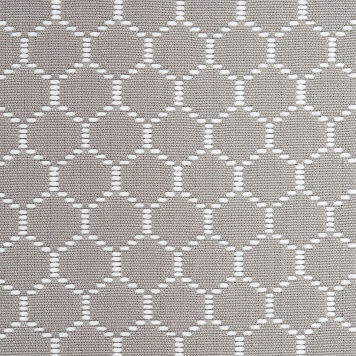 Schumacher Fishnet Grey Fabric Sample 73094