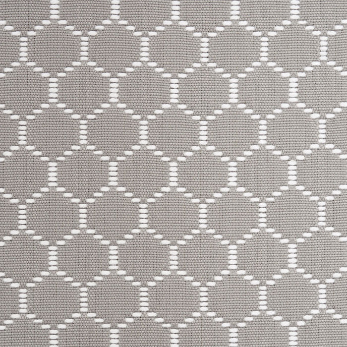 Schumacher Fishnet Grey Fabric 73094