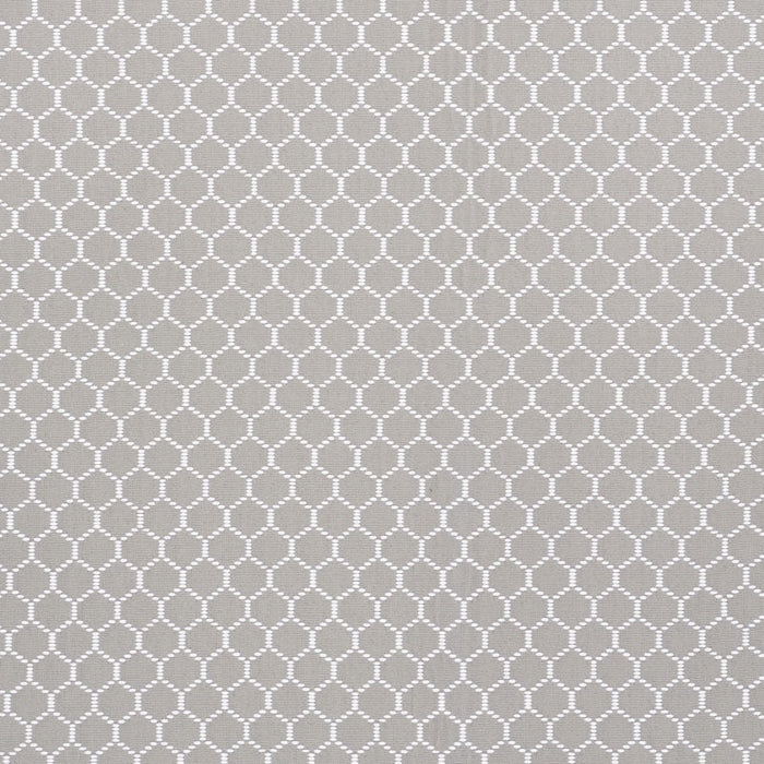 Schumacher Fishnet Grey Fabric Sample 73094