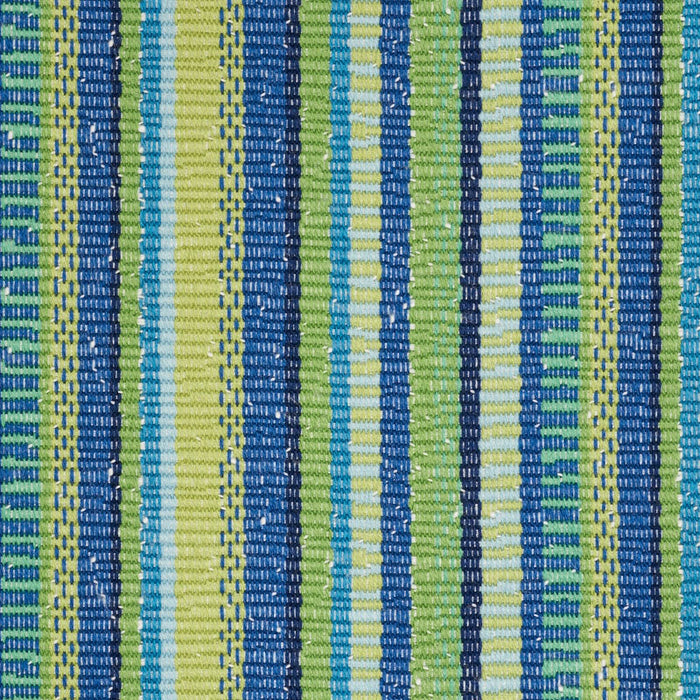 Schumacher Primavera Stripe Meadow Fabric Sample 73113