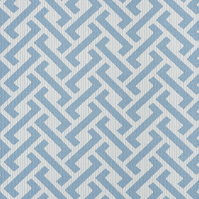 Schumacher Fresh Air Sky Fabric Sample 73122