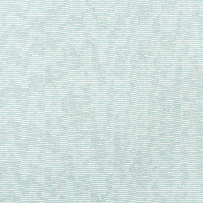 Schumacher Promenade Indoor/Outdoor Aqua Fabric Sample 73132