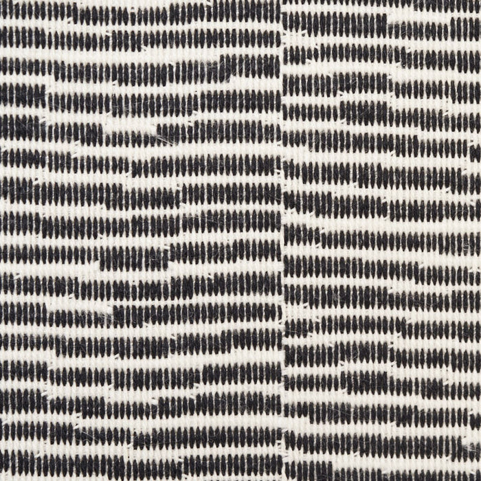 Schumacher Promenade Indoor/Outdoor Black Fabric Sample 73133