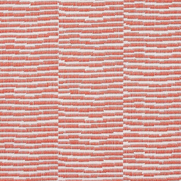 Schumacher Promenade Indoor/Outdoor Coral Fabric Sample 73134