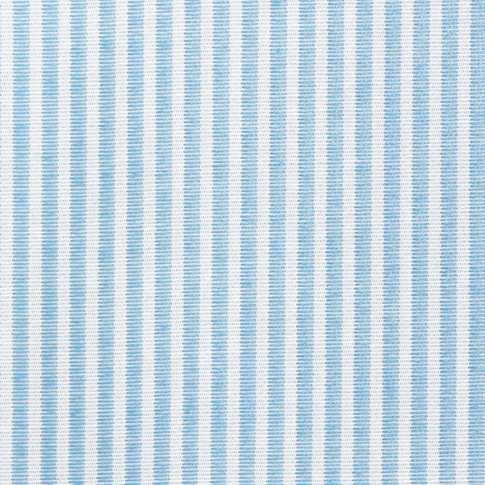 Schumacher Easton Stripe Sky Fabric Sample 73150