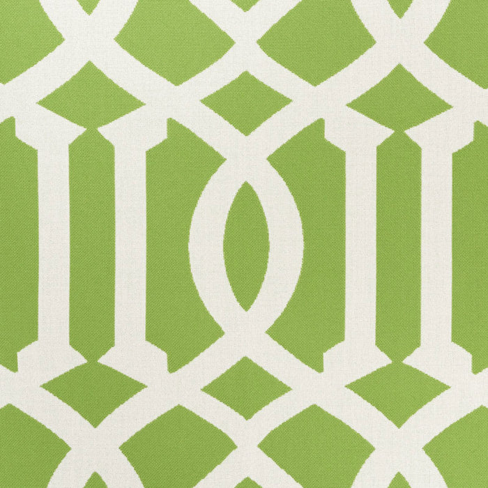 Schumacher Imperial Trellis Indoor/Outdoor Leaf Fabric Sample 73160