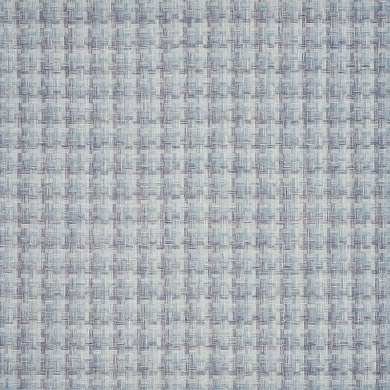 Schumacher Boro Plaid Indigo Fabric 73740