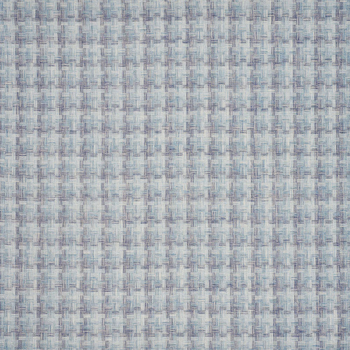 Schumacher Boro Plaid Indigo Fabric Sample 73740