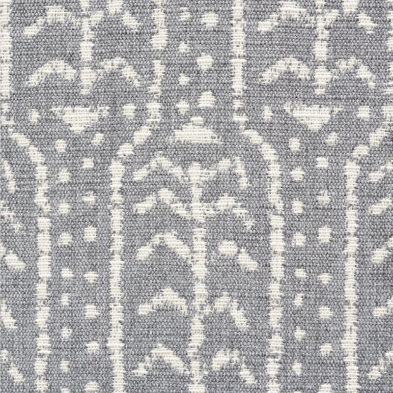 Schumacher Zonda Charcoal Fabric 73761