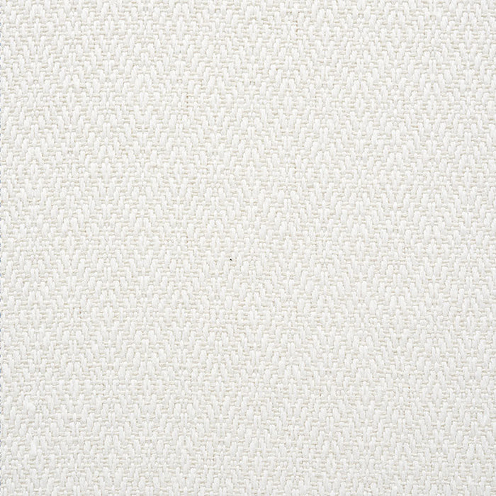 Schumacher Diamond Weave Ivory Fabric Sample 73840