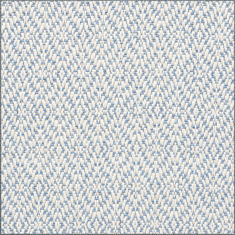 Schumacher Diamond Weave Chambray Fabric Sample 73843