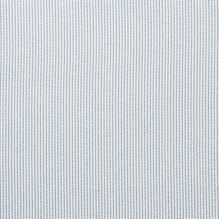 Schumacher Shoreline Stripe Sky Fabric Sample 73852