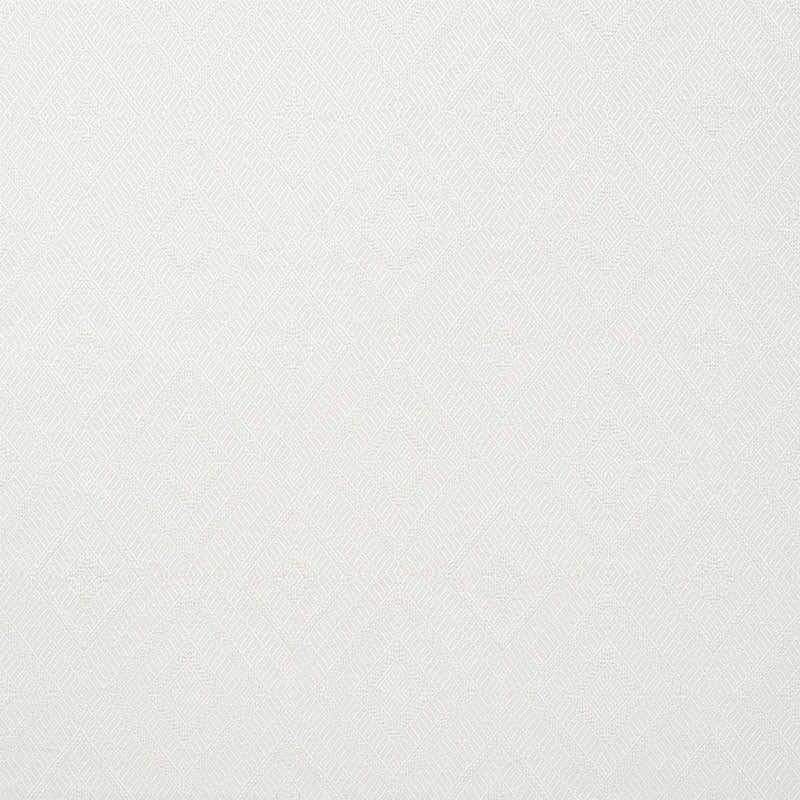 Schumacher Geometric Weave Ivory Fabric 73860